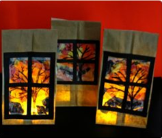 Paperbag luminaria
