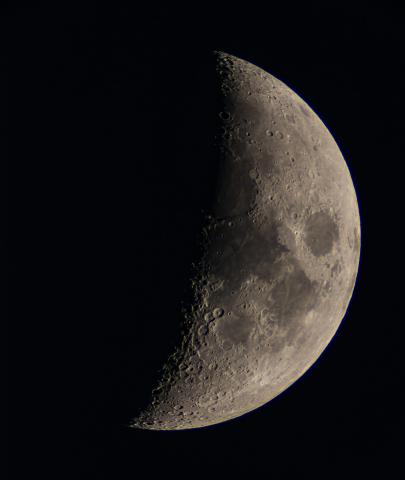 Moon photo taken by Larry Matney from WVAC