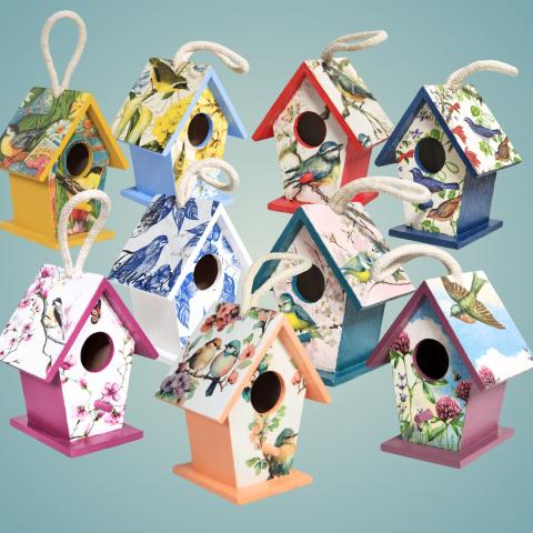 small birdhouses