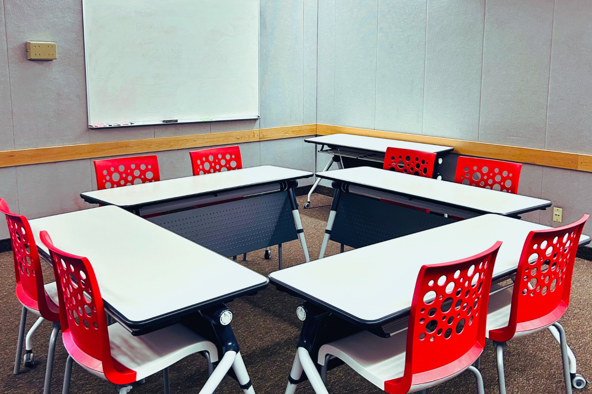 View of Small Meeting Room at Main Library 