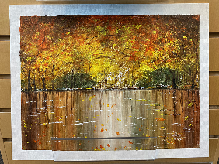 Fall painting