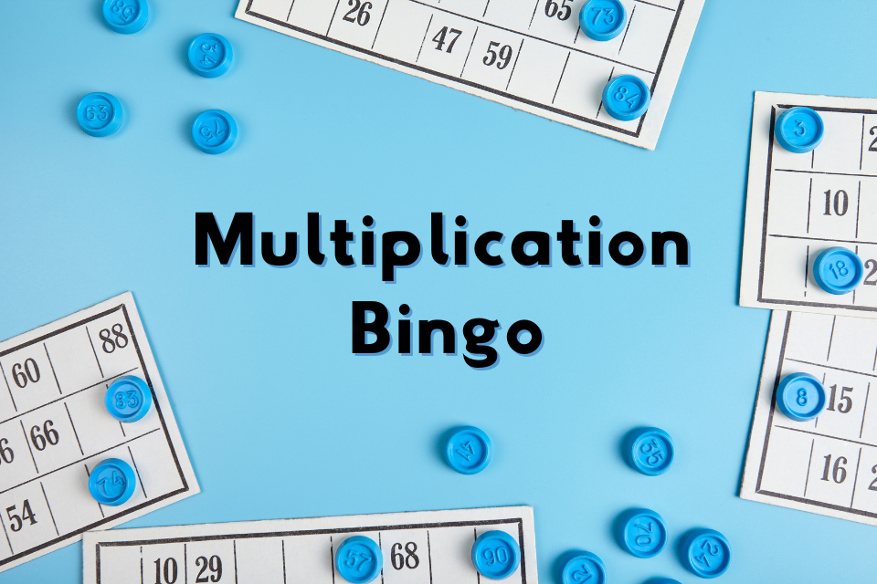 multiplication bingo